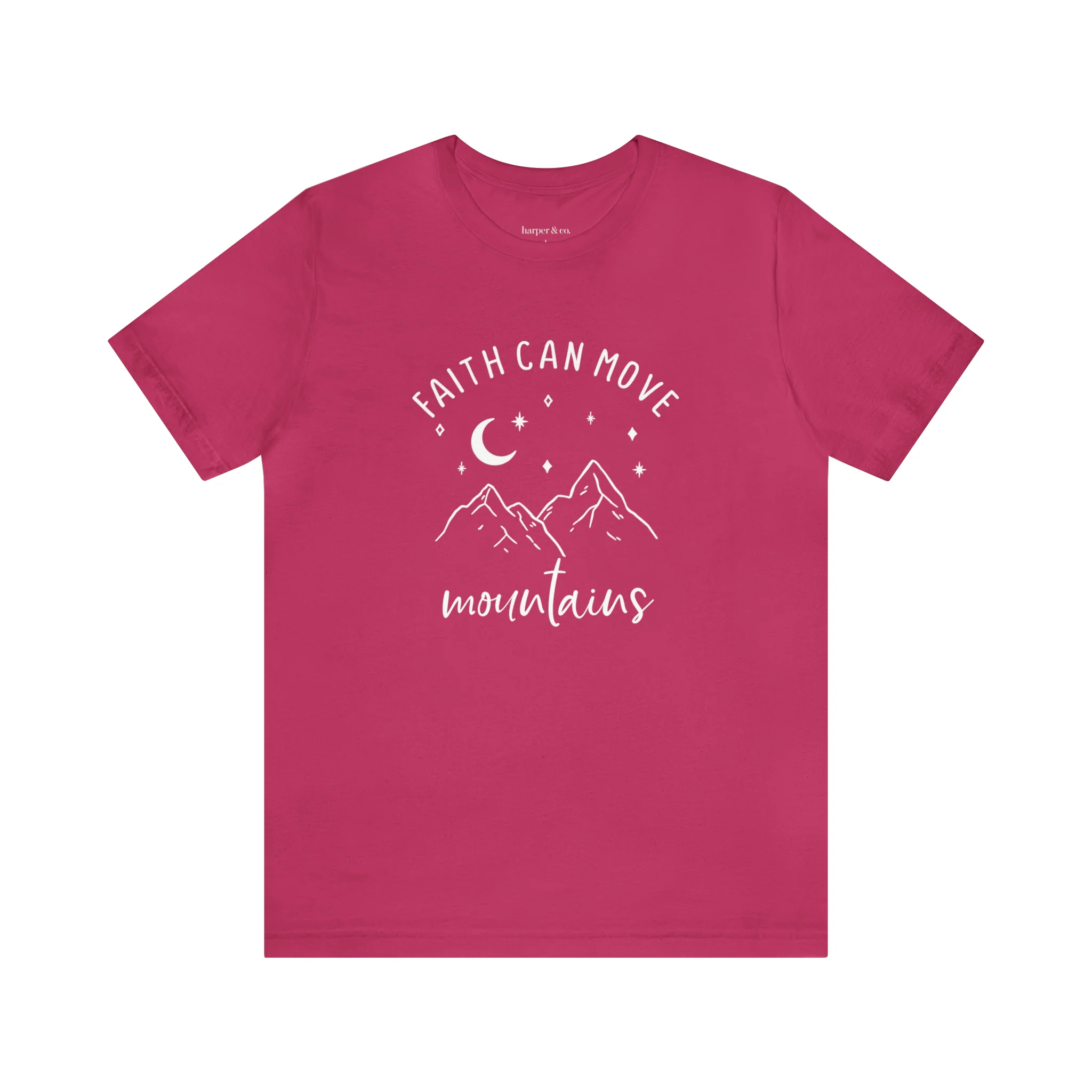Move Mountains Unisex Jersey Short Sleeve Tee