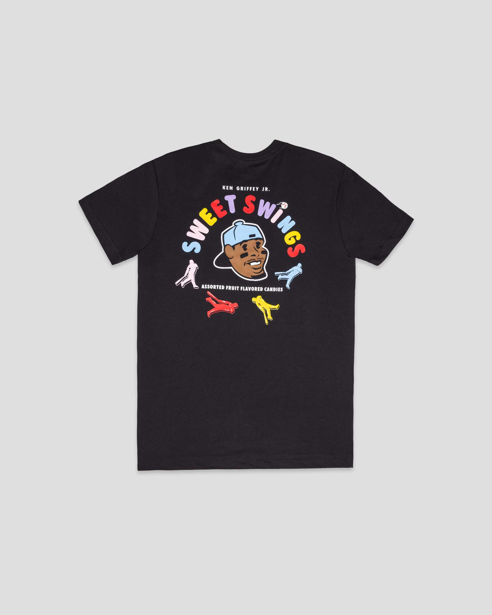 Griffey Jr. Sweet Swings Gummy Candy Youth T-Shirt - Black