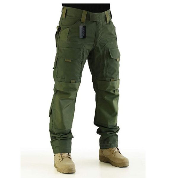 Men'S Pocket Patchwork Overalls