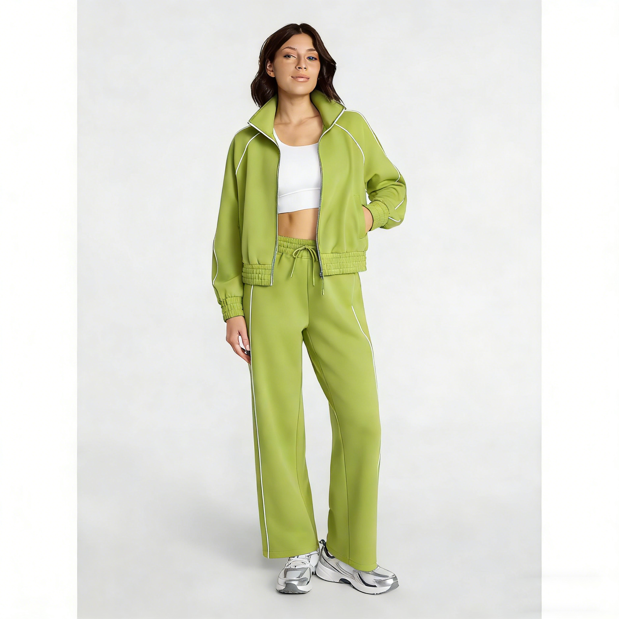 Women's Casual 2-Piece Sweatsuit Set
