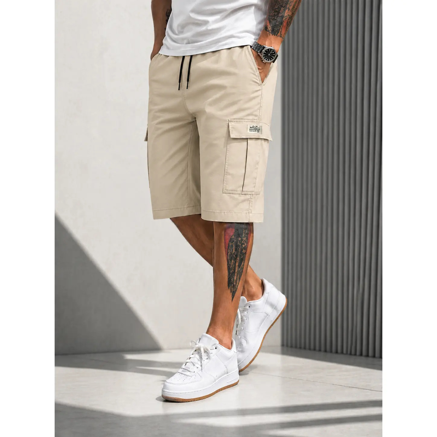 Men's slim-fit shorts