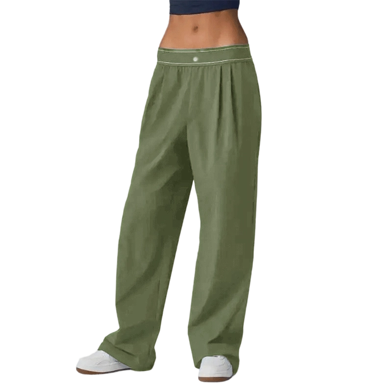 ✨ Women’s Wide-Leg Yoga Pants – Soft Stretch Casual Comfort