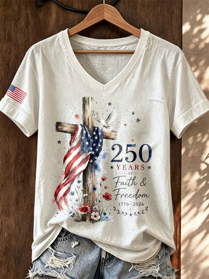 Women's Casual Print Short-Sleeve T-Shirt