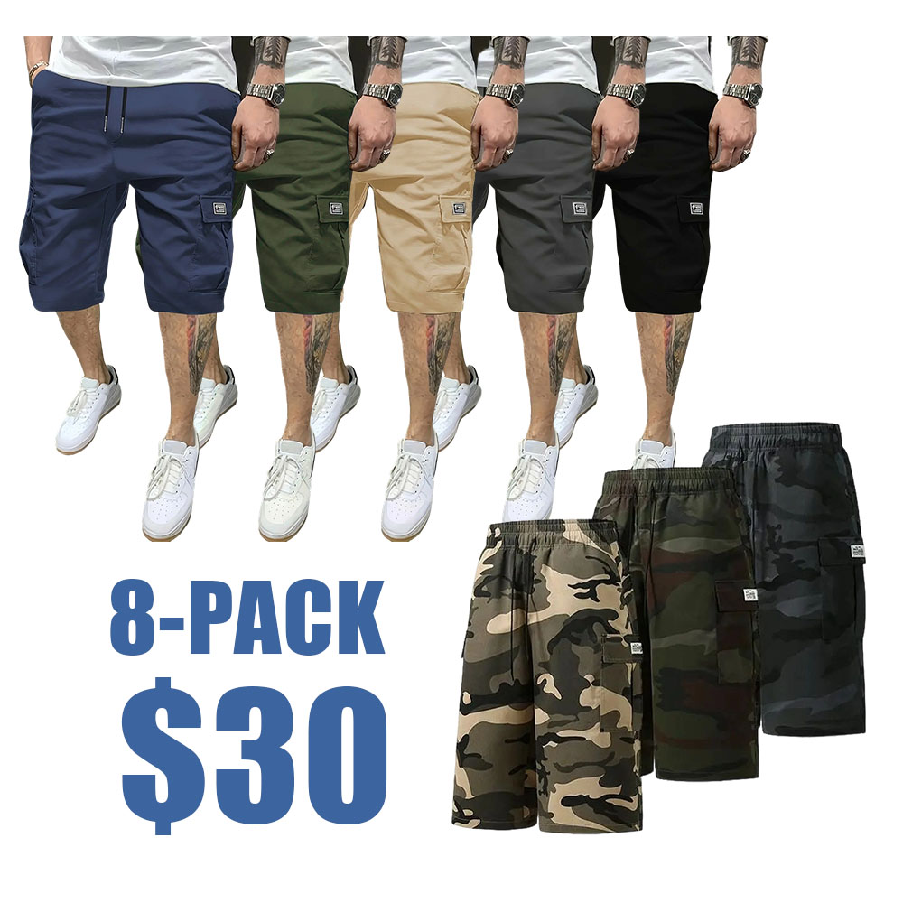 Men’s Comfort Shorts | Versatile Cargo-Style Casual Bottoms
