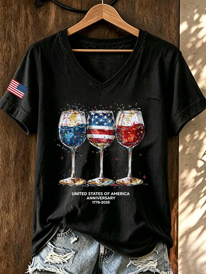Women's Casual Print Short-Sleeve T-Shirt