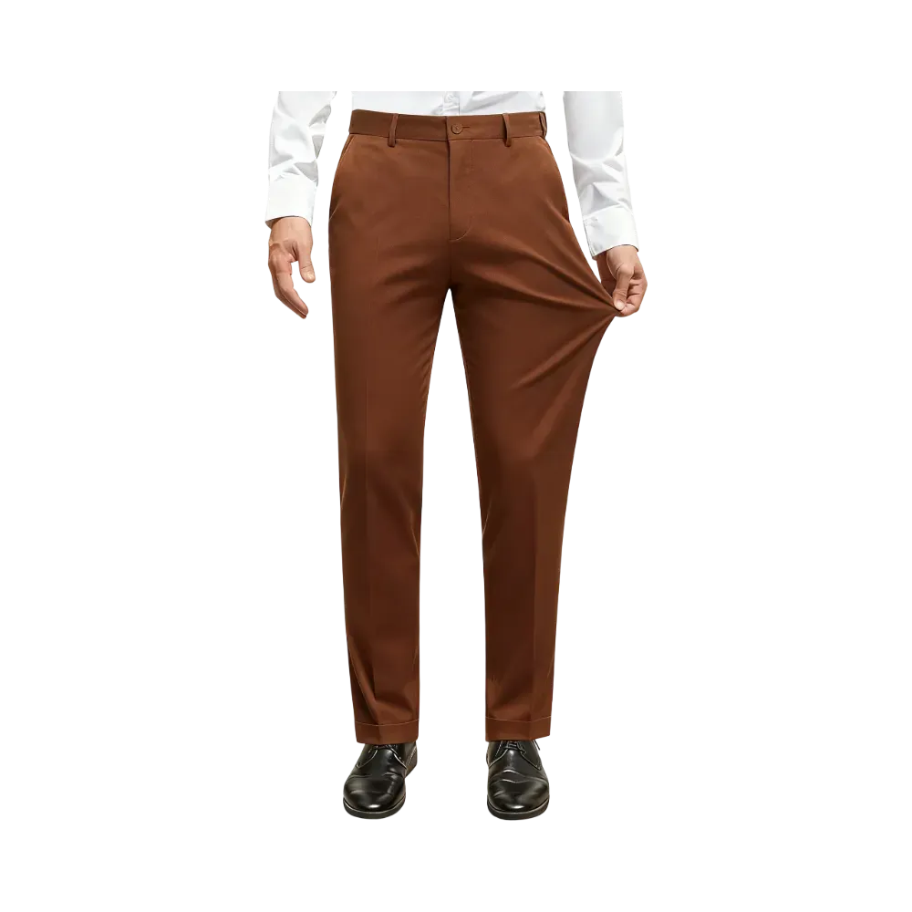 Men's Stretch Dress Pants No Iron Golf Pants
