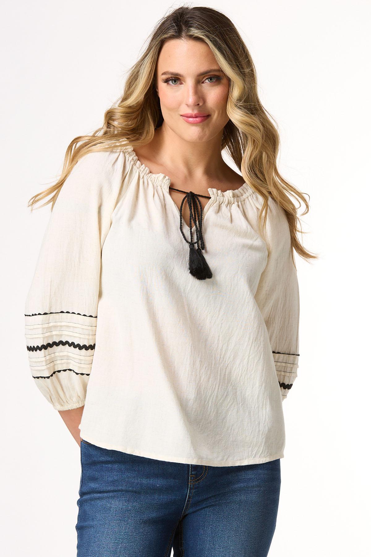 Ric Rac Poet Top