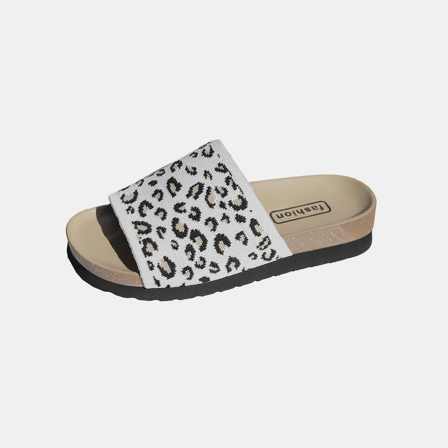 Leopard Open Toe Sandals (multiple color options)