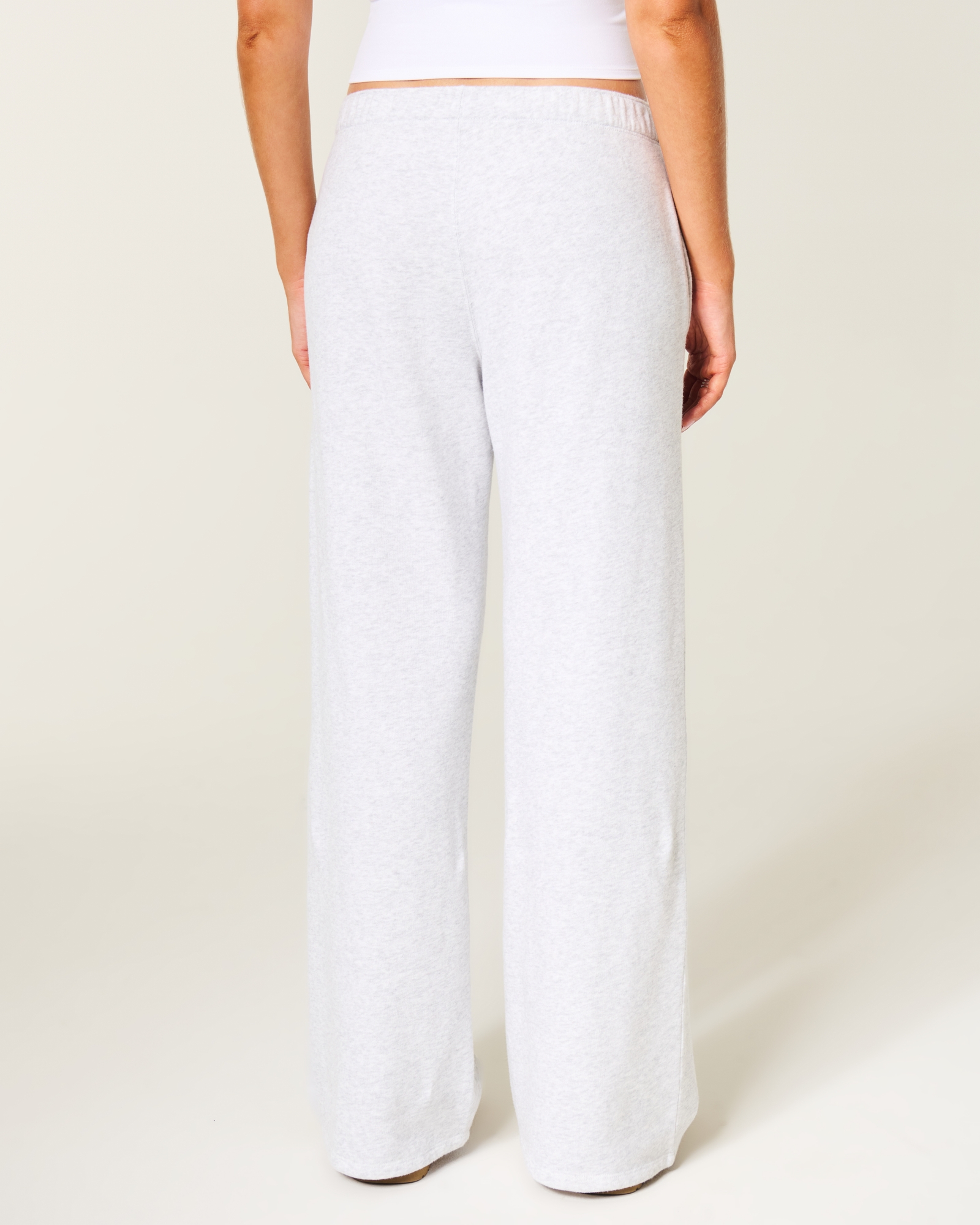 Wide-Leg Sweatpants