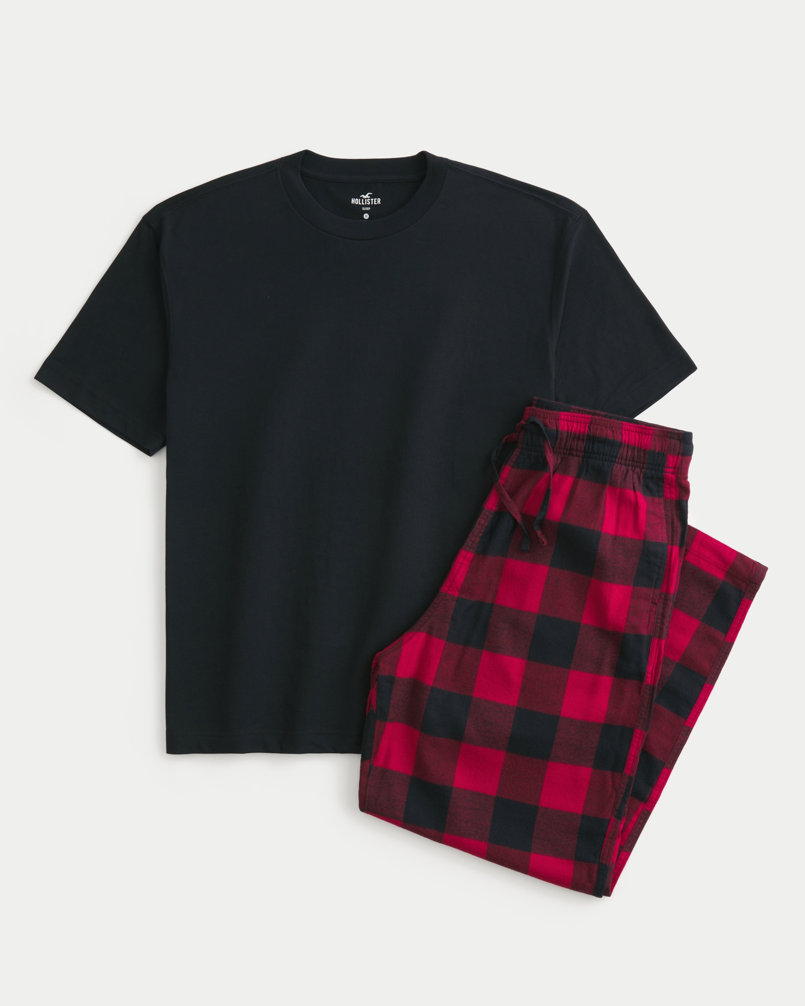 Switzerland Graphic Tee & Flannel Pajama Pants Set