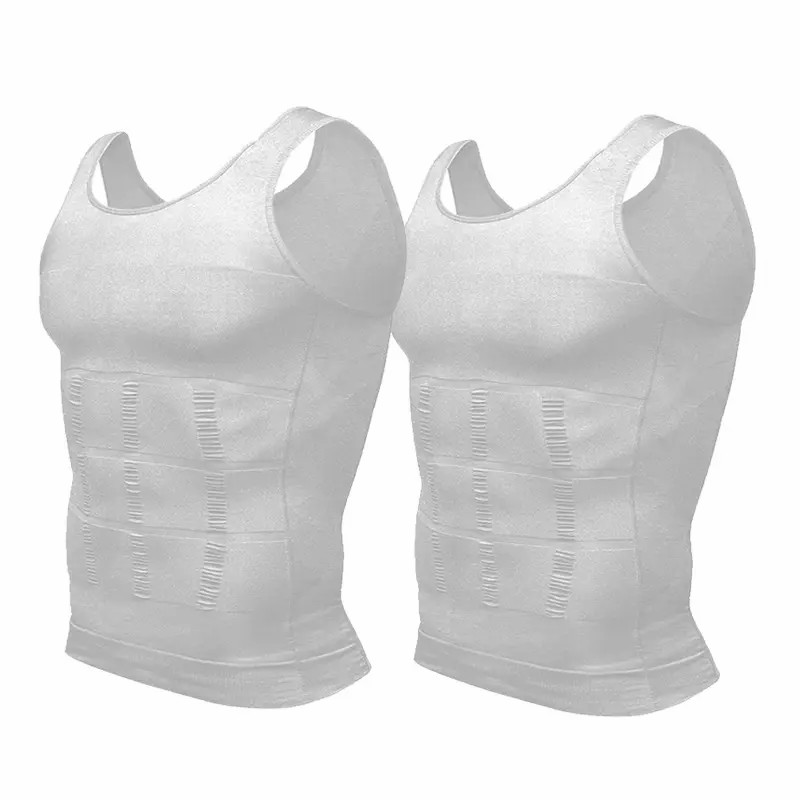 【3 pack】💪Men's Compression Shapewear Tank Top | Slim Fit Body Shaping Vest