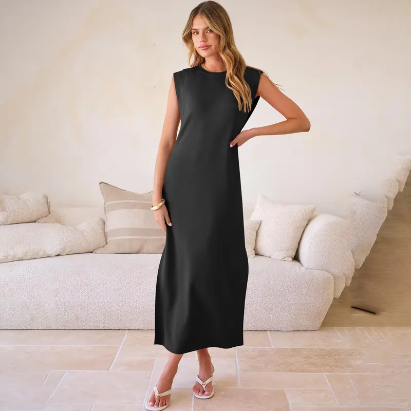 Women's Summer Casual Sleeveless Maxi Dress