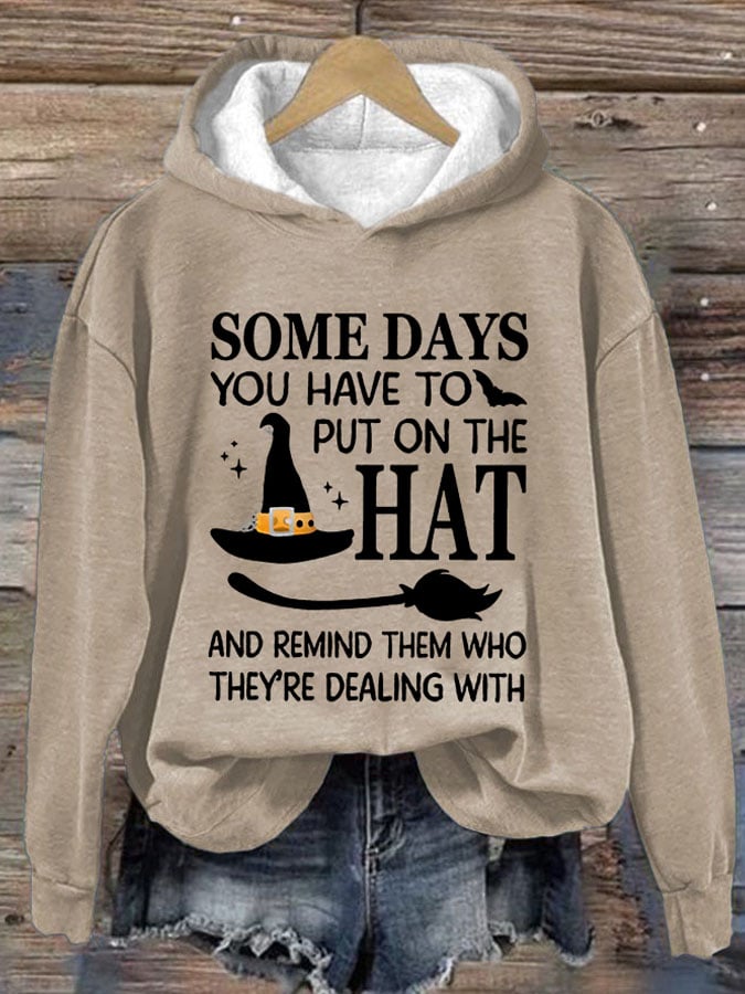 Women's Casual Print Hoodie Long Sleeve Sweatshirt
