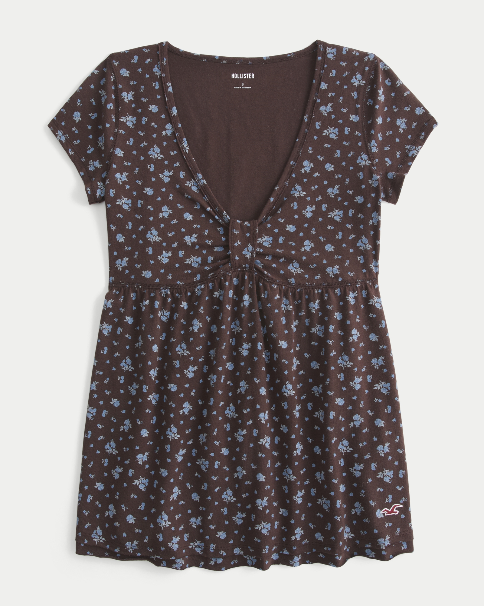 Easy Short-Sleeve Babydoll Top