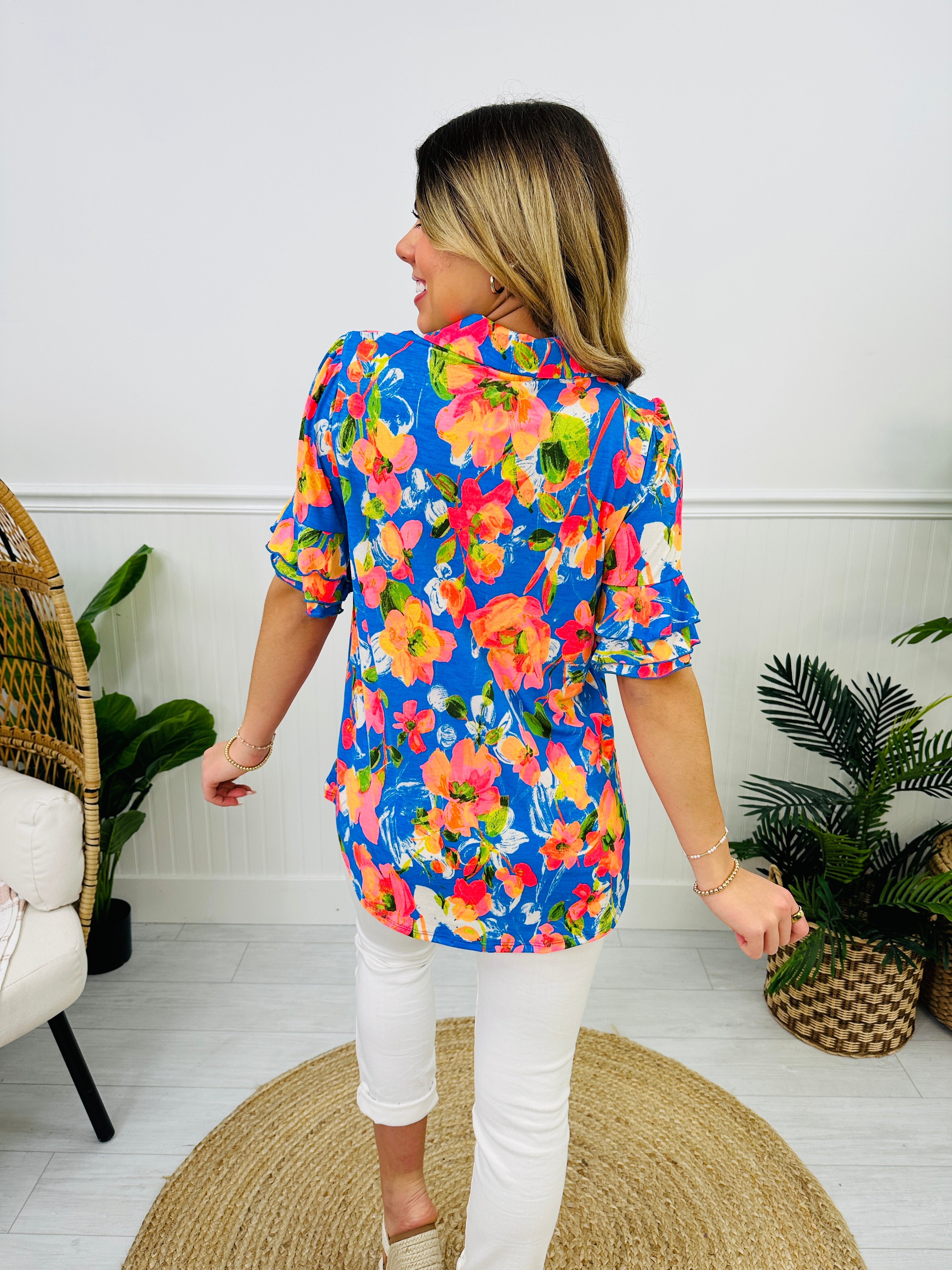 Floral Escape Top