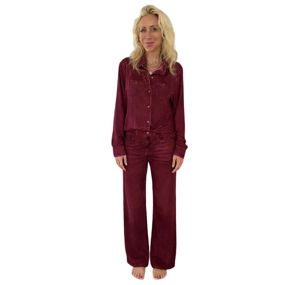 Denim Dreams Pajama Set