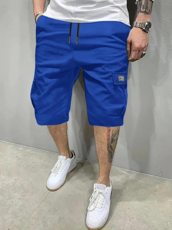 Men's Slanted Pocket Casual Shorts