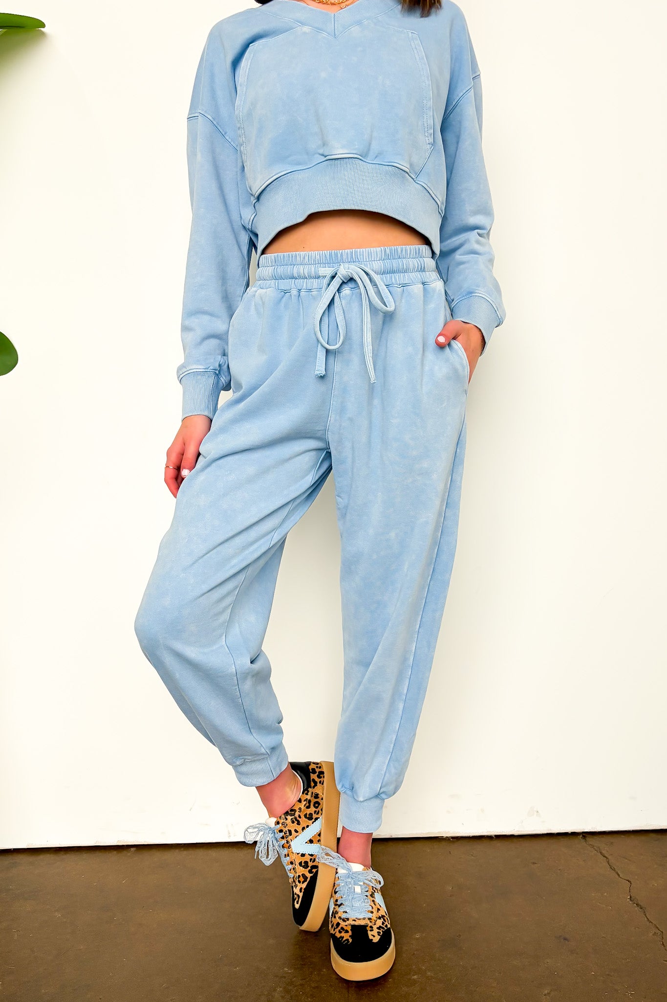 Mineral Washed Joggers