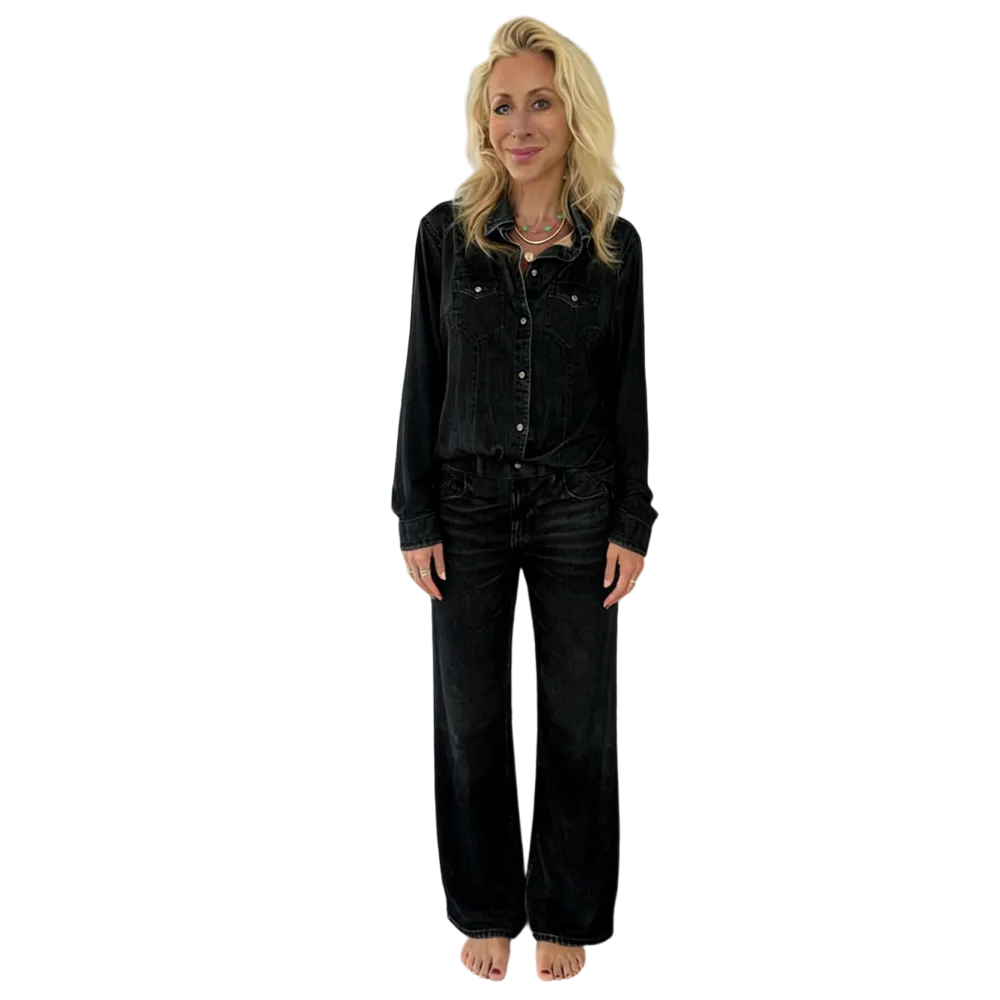 Denim Dreams Pajama Set