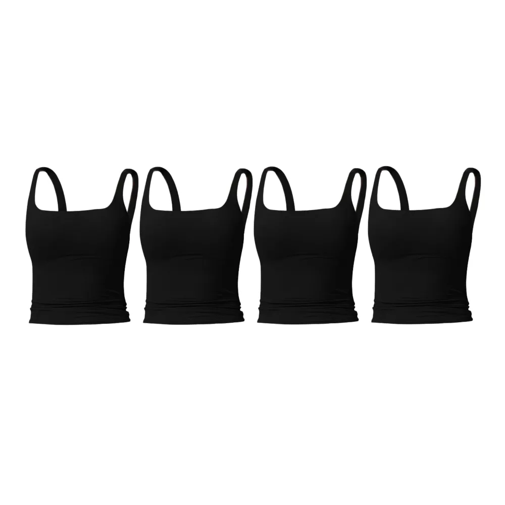 Women's Solid Color Sports Tank Top