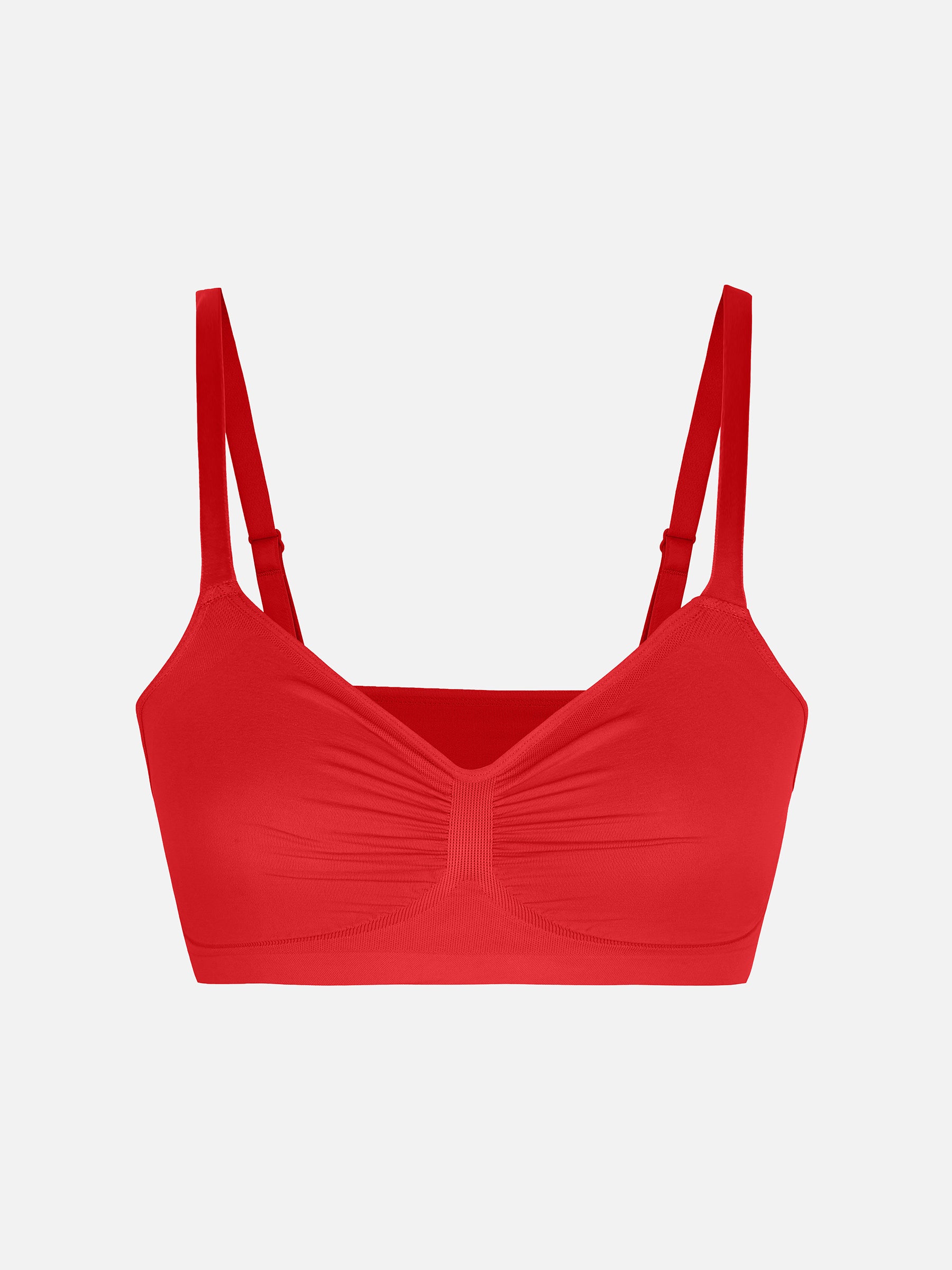 Feelingirl Everyday Wireless Bra Unlined Soft Bra