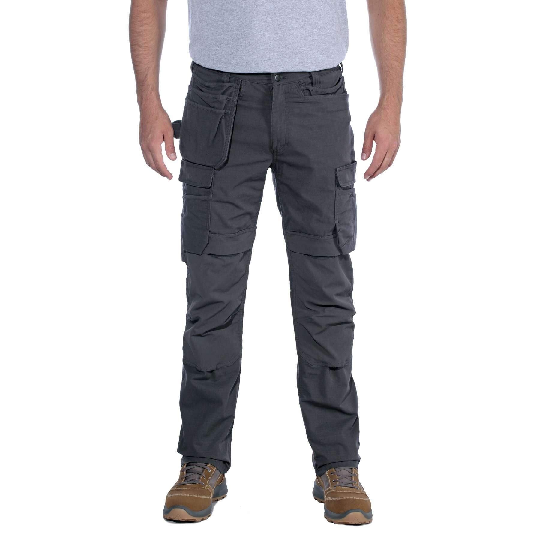 CHT Steel Relaxed Fit Double Front Multi-Pocket Cargo Trousers 103337