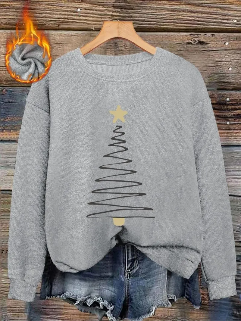 [Autumn and Winter] Women's casual and fashionable round neck faux sweater tops