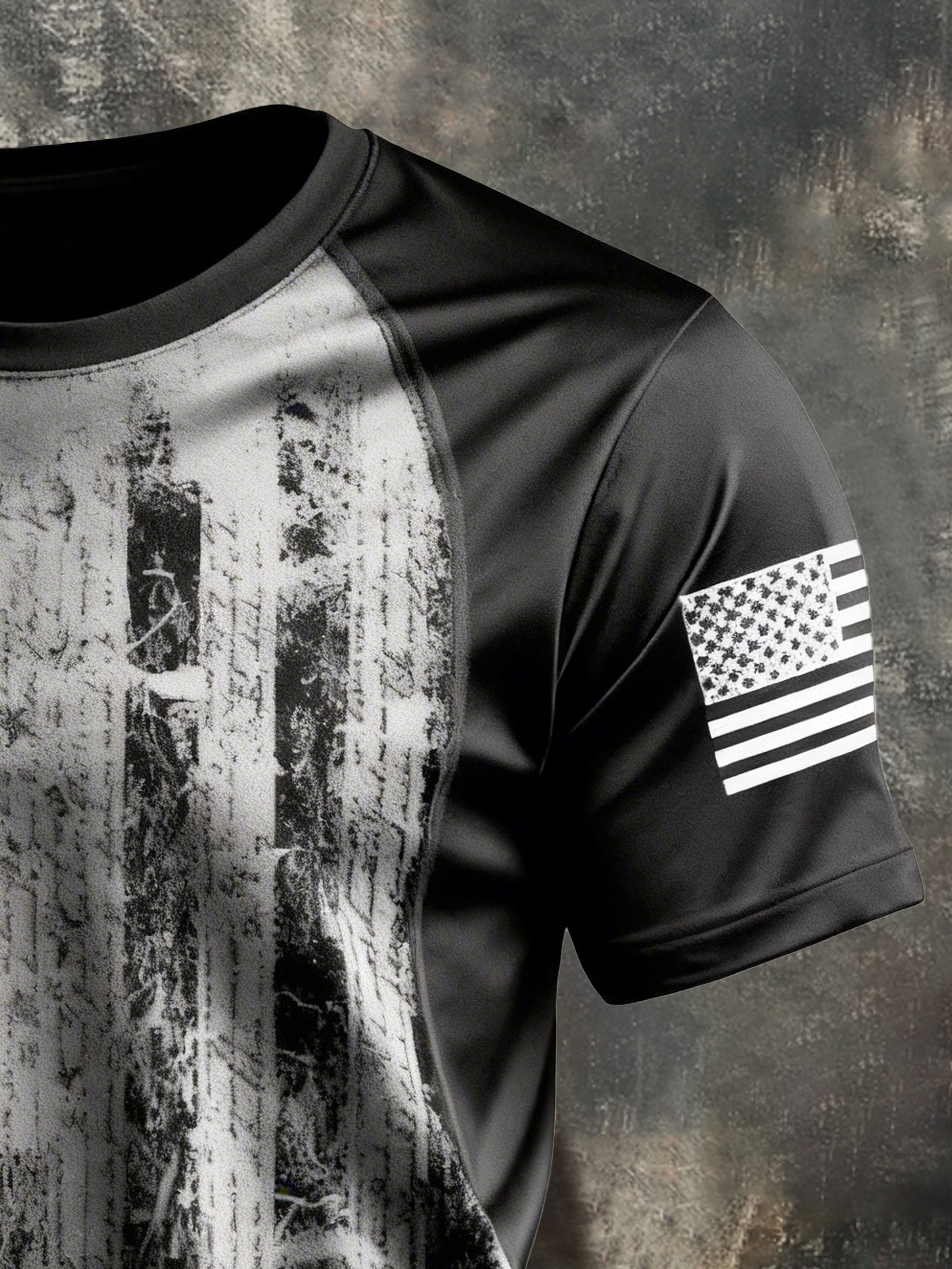 Men's Vintage Patriot Camo Short Sleeve T-Shirt