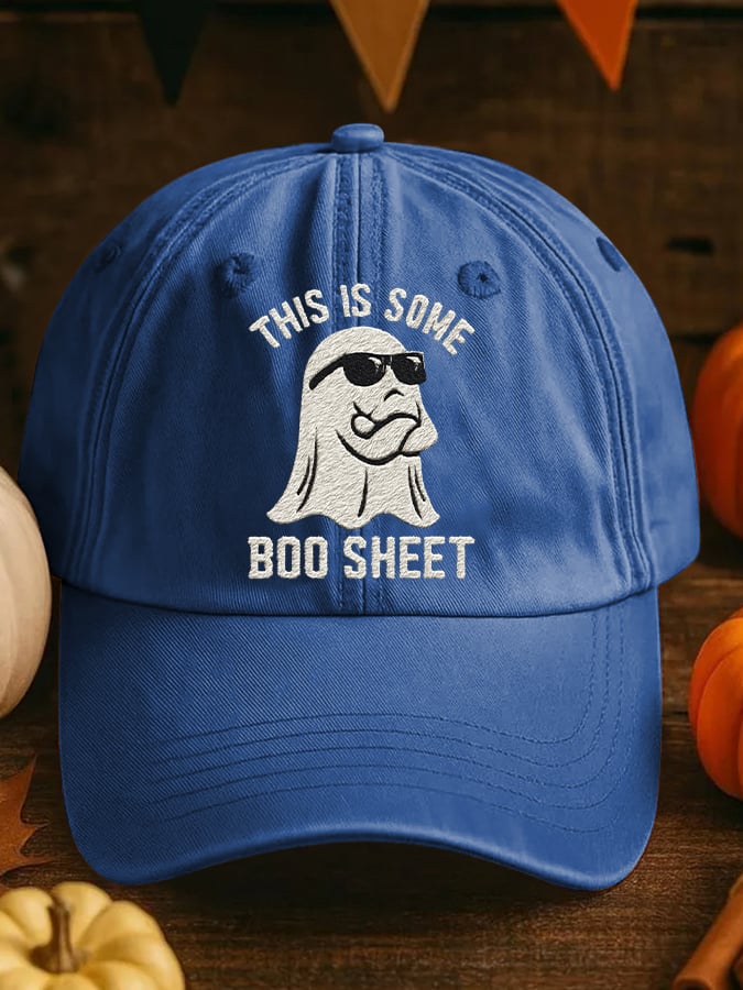 Unisex This Is Some Boo Sheet Printed Hat