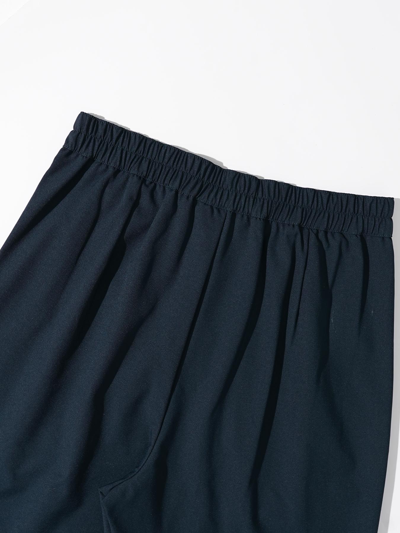 Women's Asymmetric Waistband Solid-Color Casual Trousers