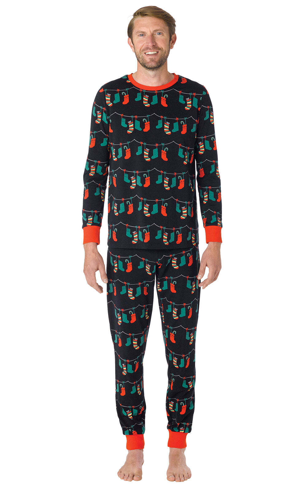 Christmas Stockings Matching Family Pajamas