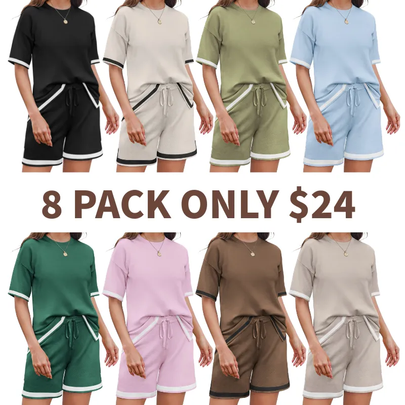 Women's Summer Knit Pajama Set