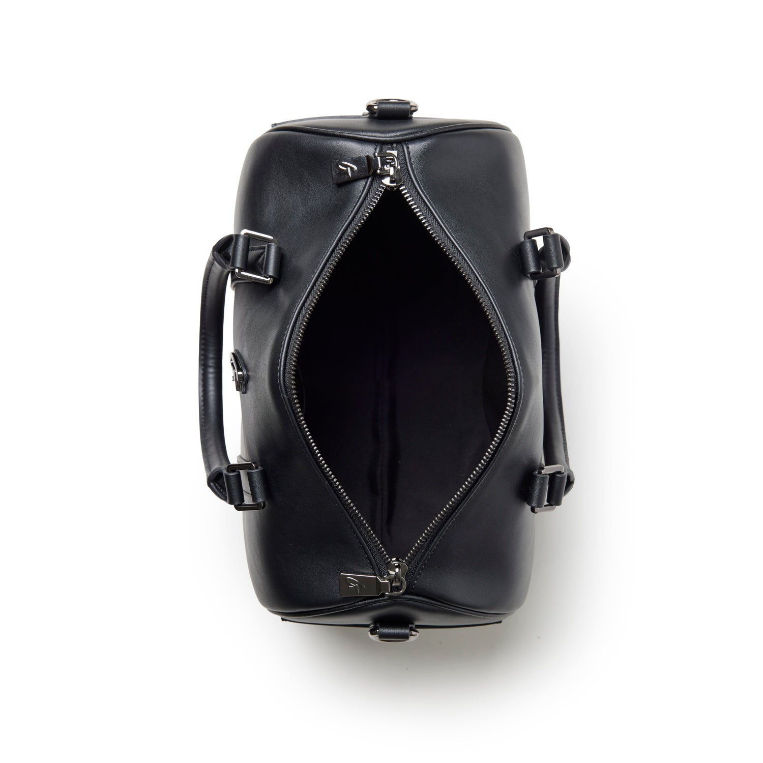 LARGE STANDARD GAL BOSTON BAG - BLACK