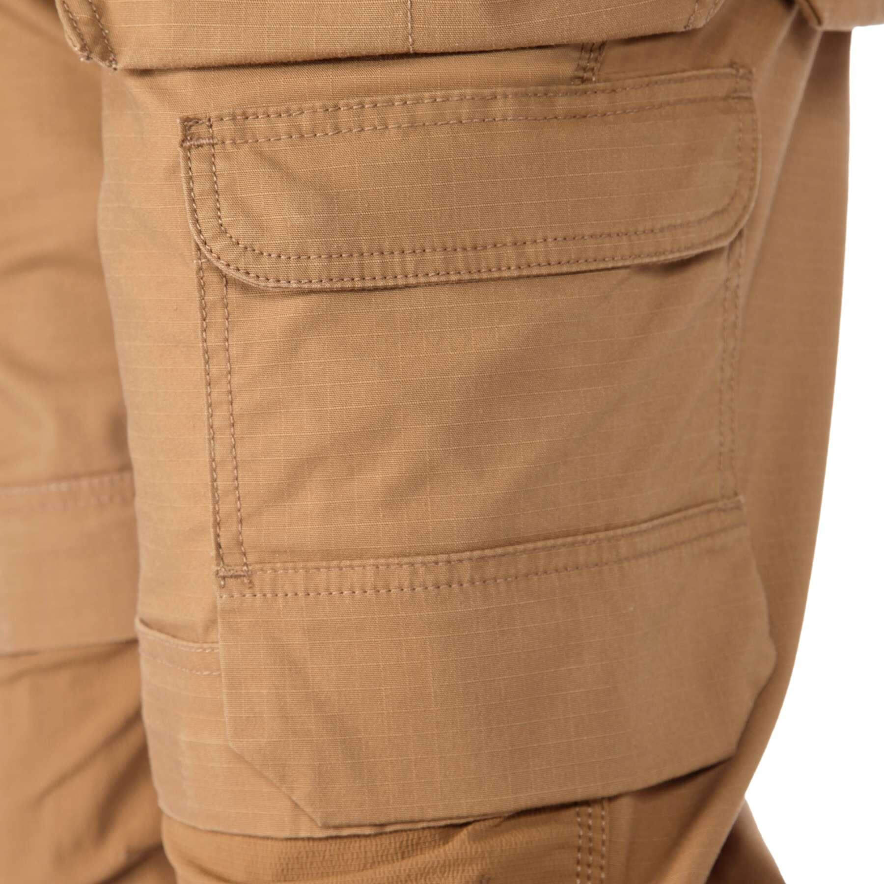 CHT Steel Double-Front Multi-Pocket Stretch Ripstop Cargo Trousers 105070