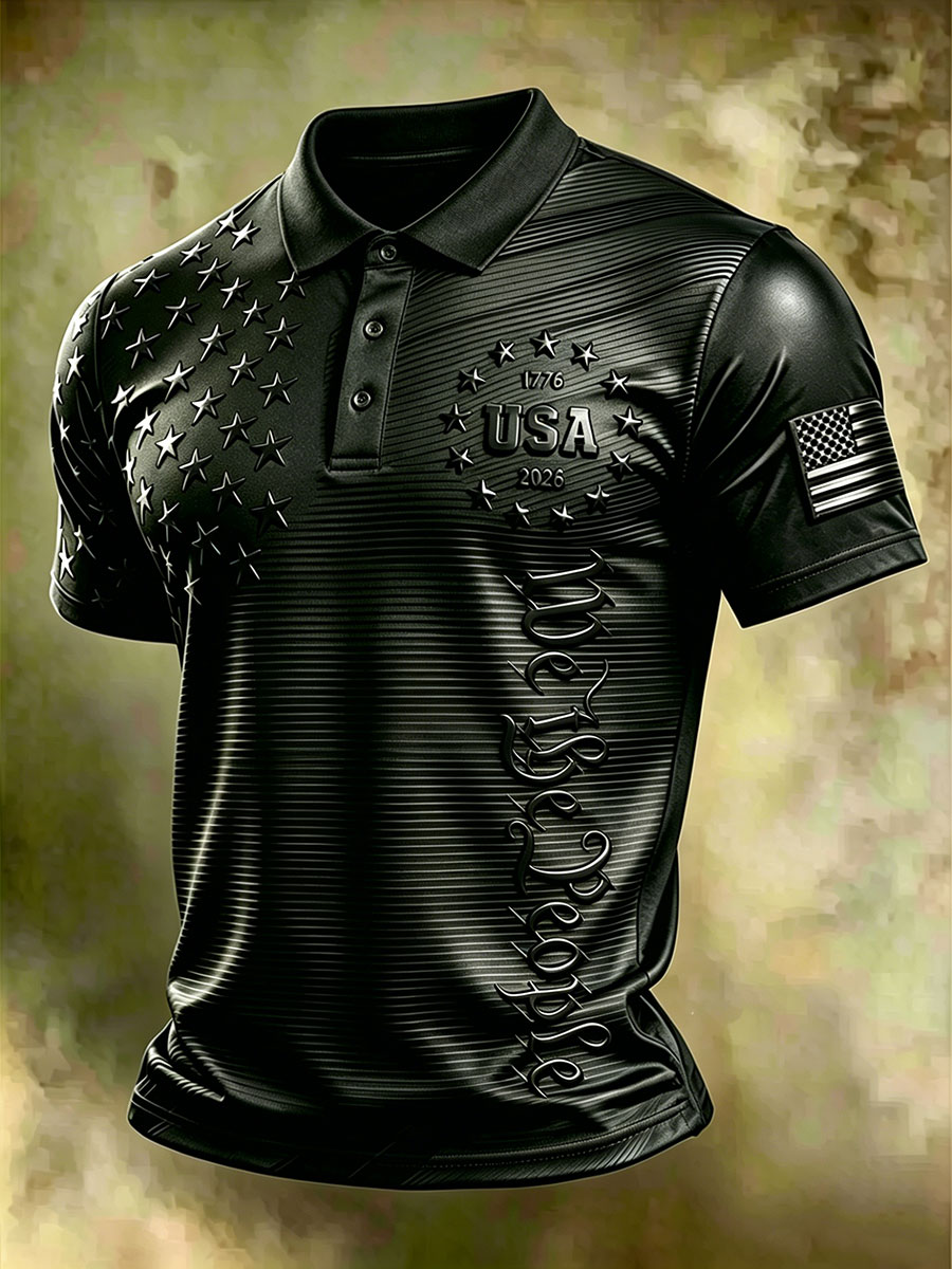 Men's American 250 polo shirt