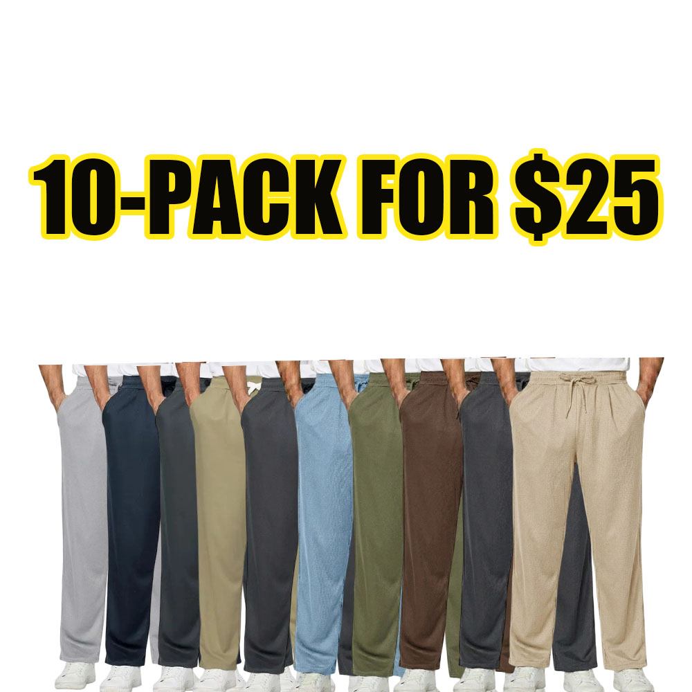 Men's Relaxed Drawstring Lounge Pants
