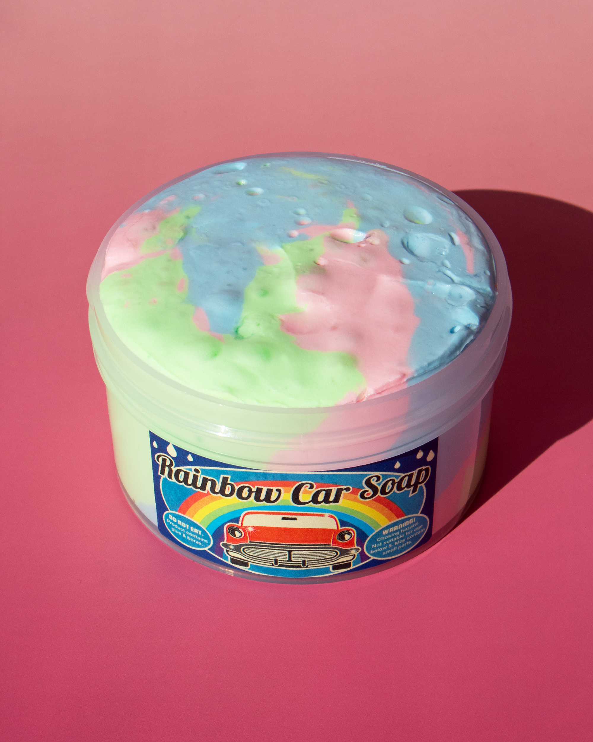 Rainbow Car Soap
