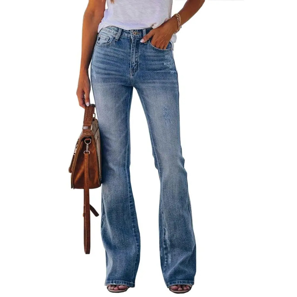 Women's High-Waisted Stretch Jeans