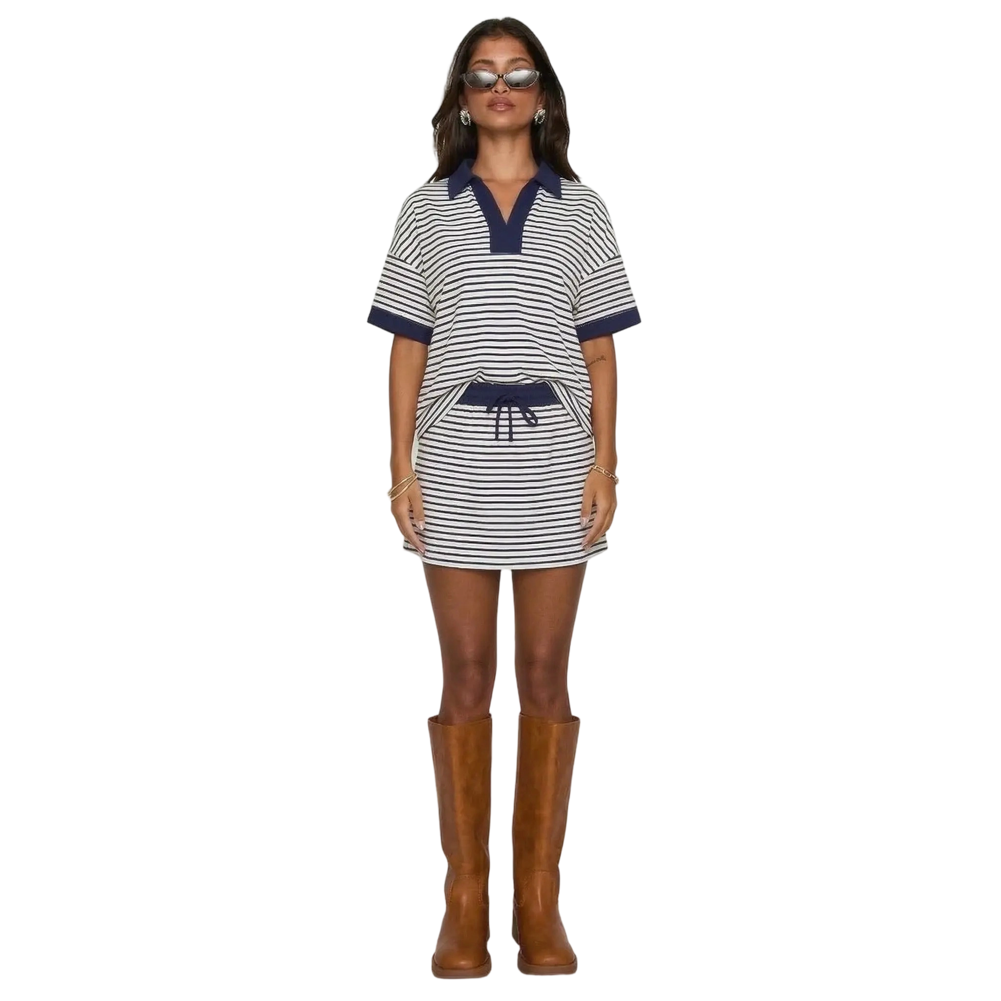 Women's 2-Piece Polo Skort Set