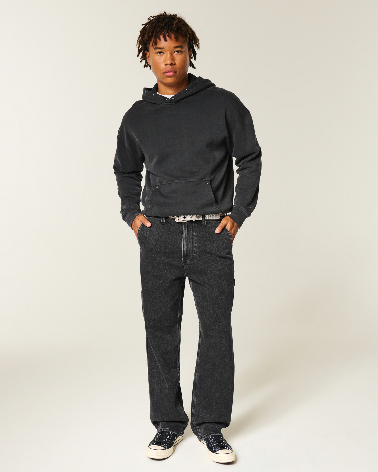 Light Wash Baggy Jeans