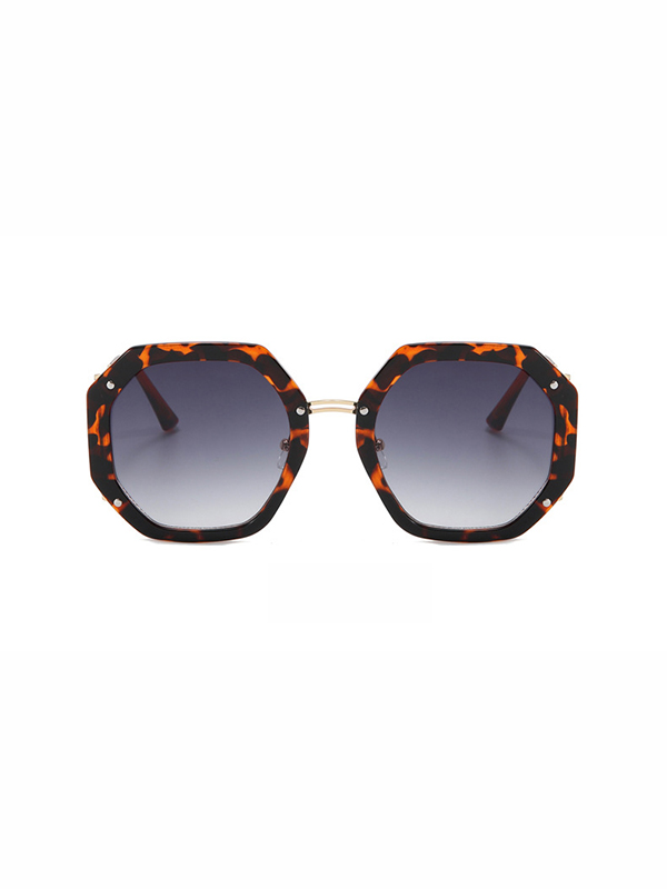 Geometric Sun-Protection Sunglasses Accessories