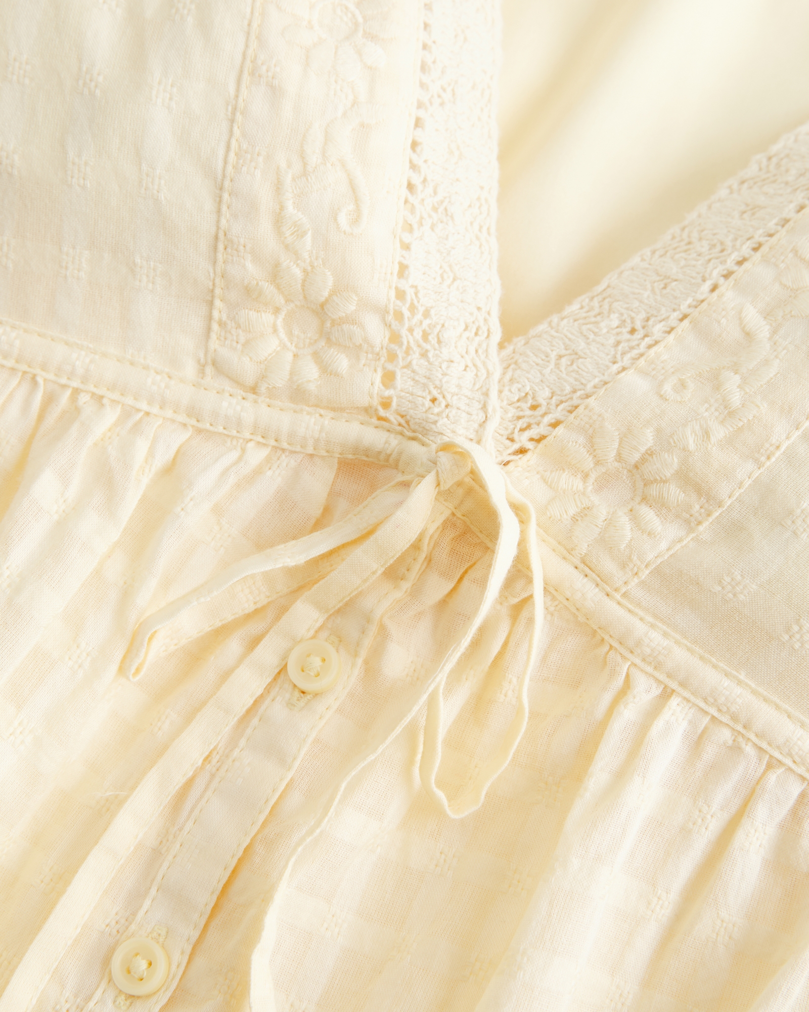 Short-Sleeve Flyaway Babydoll Top