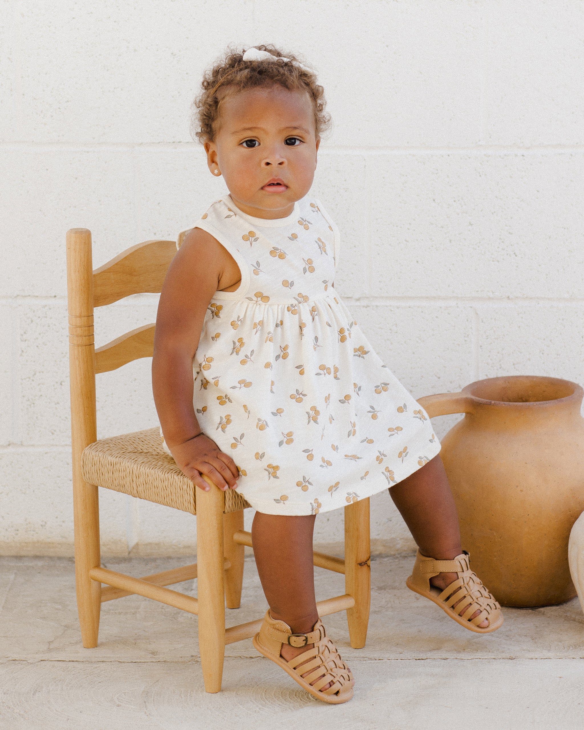 Layla Dress || Oranges