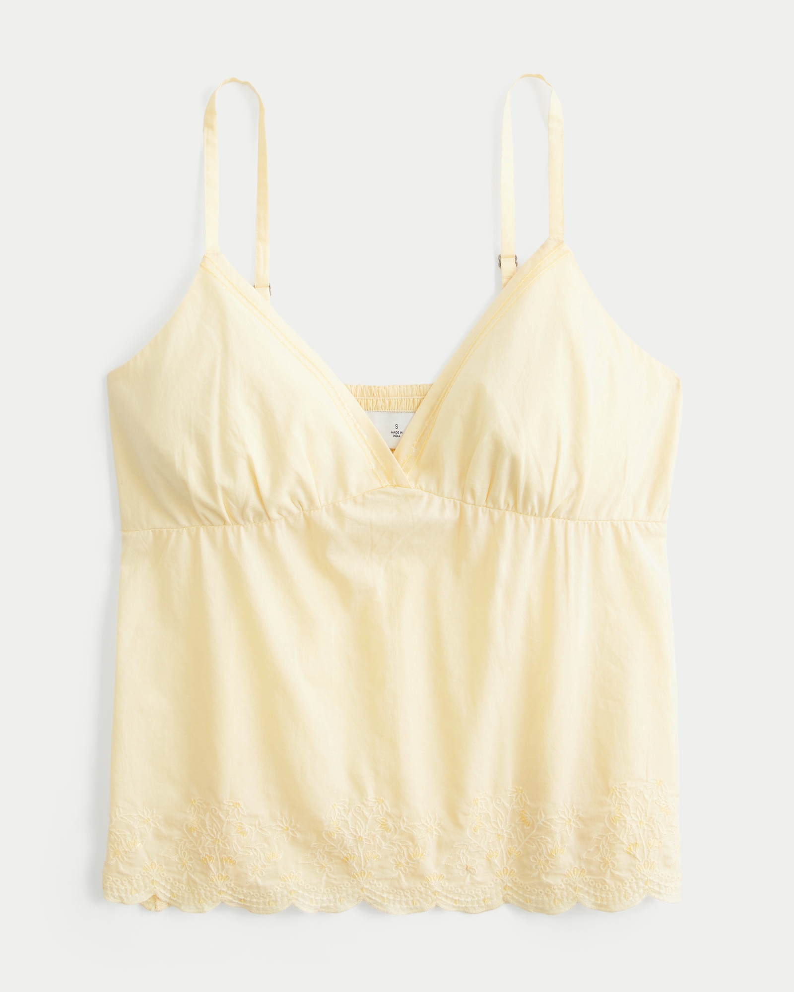 Embroidered Sequin Tank