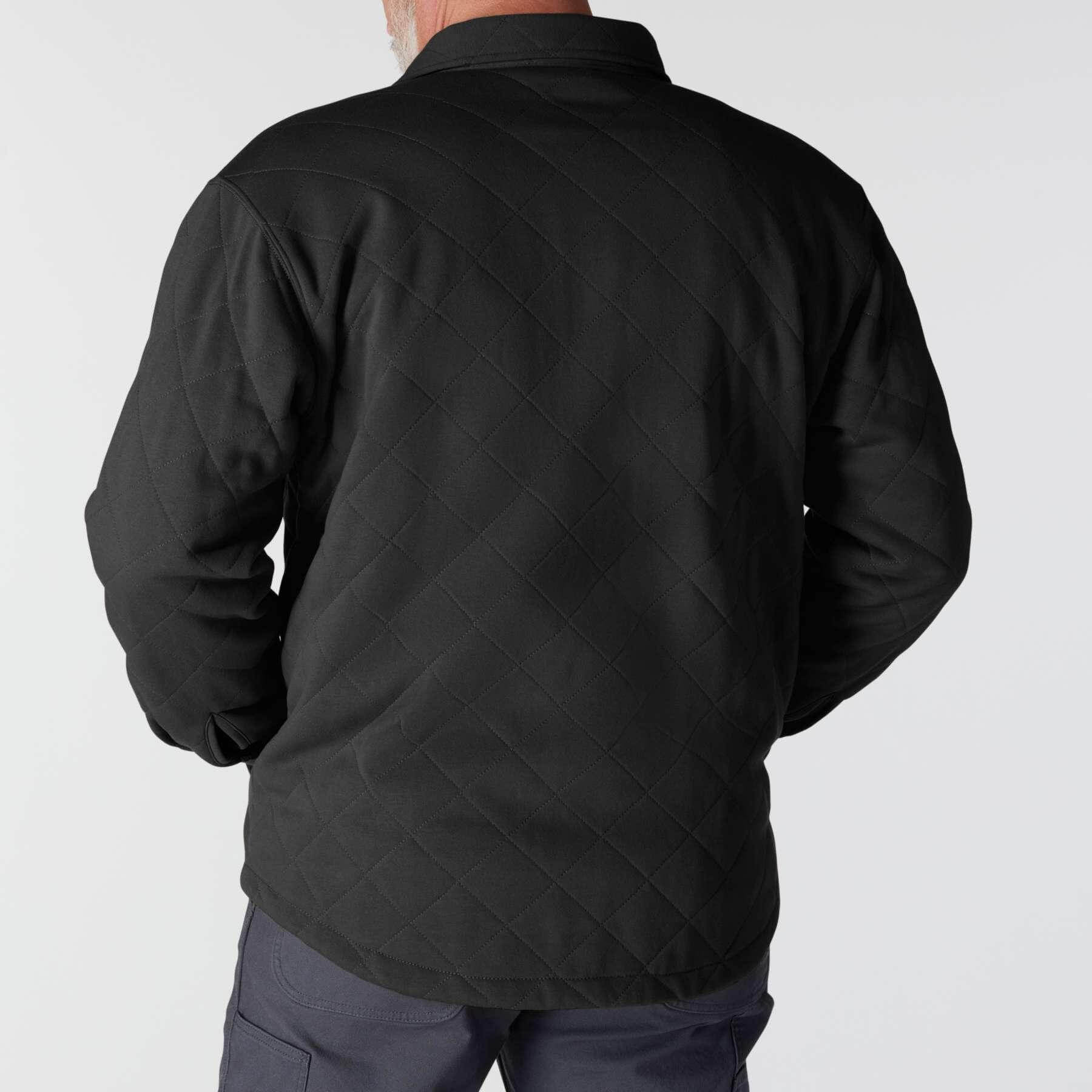 CHT Rain Defender Loose Fit Heavyweight Quilted Snap Front Shirt Jac Shacket 107270