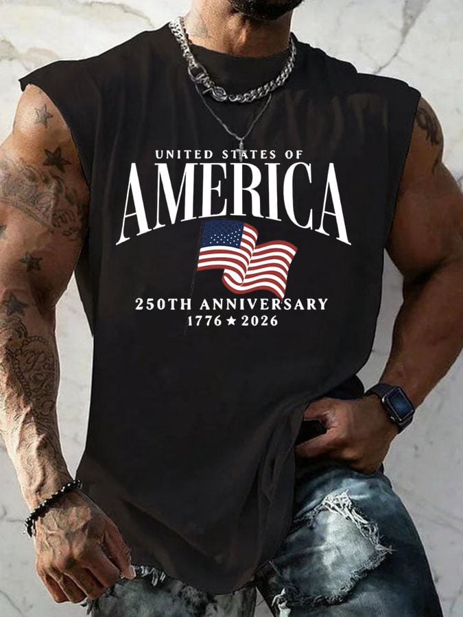 Men'S Casual Printed Vest