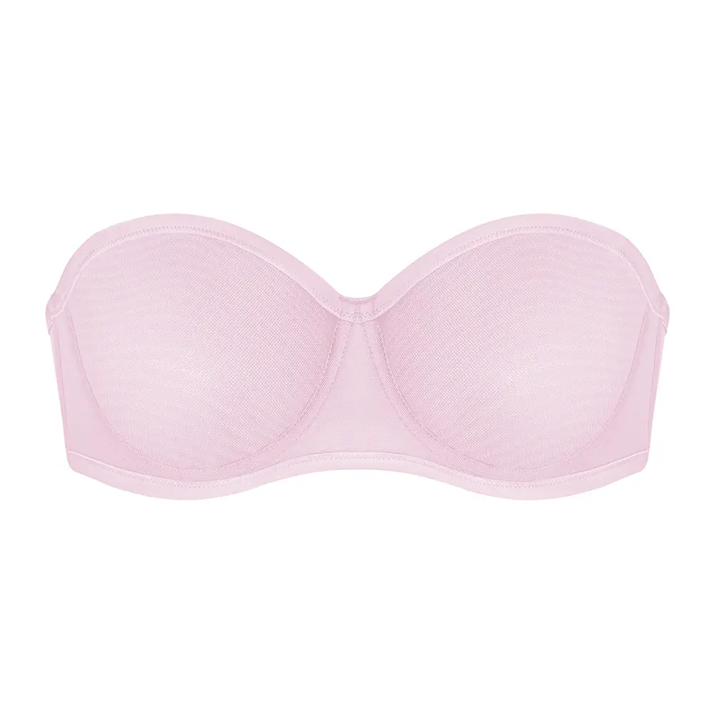 Women's 6-Pack Strapless Minimizer Bra – Convertible Bandeau Underwire Unlined for Large Bust