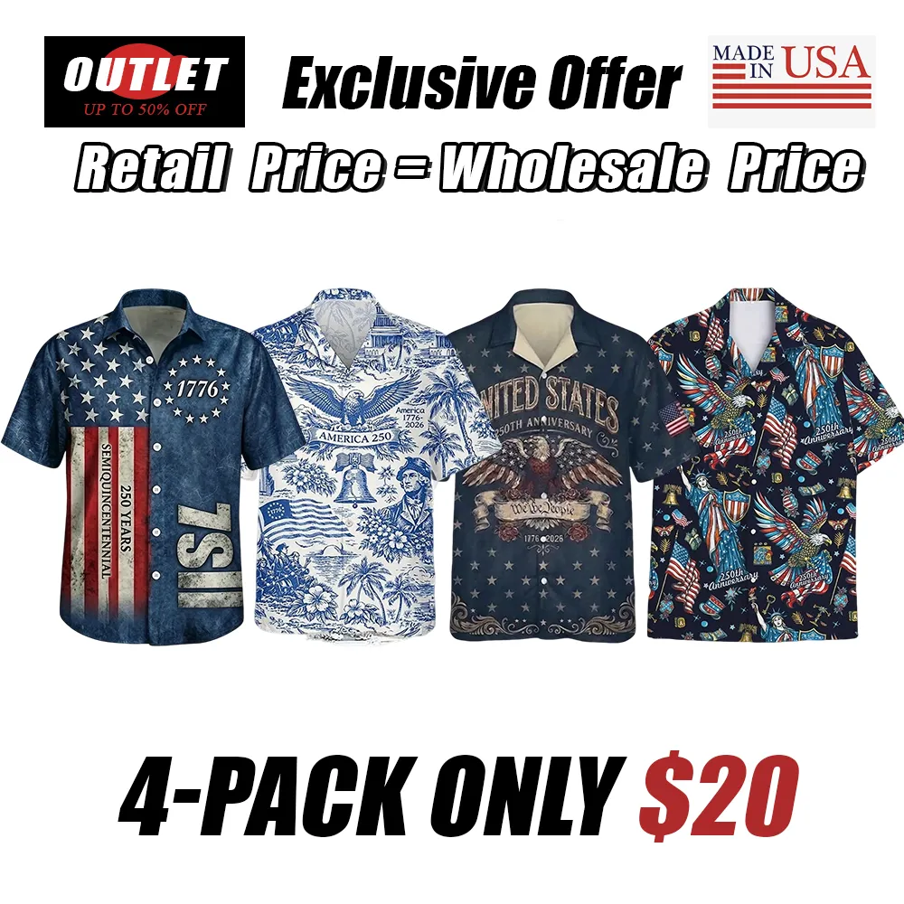 Retro Hawaii 250 Years of Freedom 1776 - 2026 Eagle Patriotic Shirt