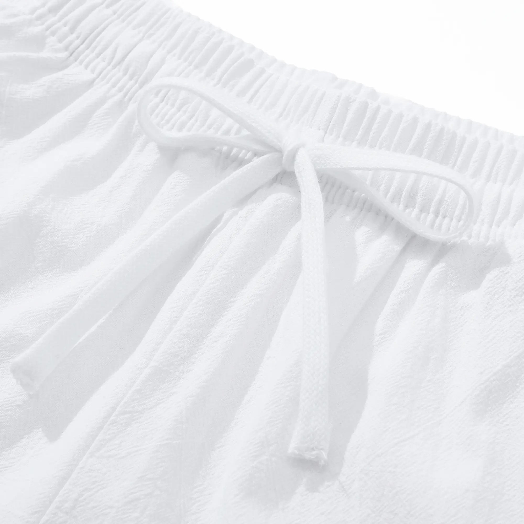 Men's 7-Pack Ultra-Soft Linen Cotton Pants – Loose Fit, Anti-Wrinkle, Everyday Wear & Work