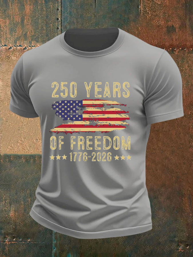 Men'S 250 Years Of Freedom T-Shirt